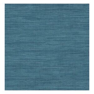 Brewster Home Fashions Sea Grass Faux Grasscloth Wallpaper, Blue
